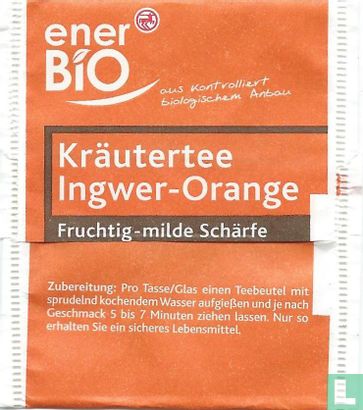 Kräutertee Ingwer-Orange - Afbeelding 2