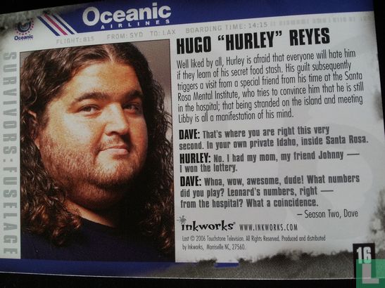 Hugo "Hurley" Reyes - Afbeelding 2