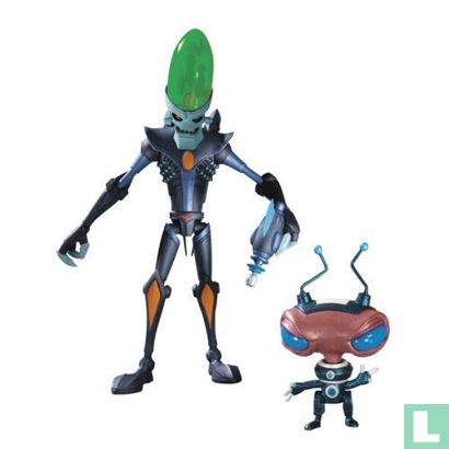 Ratchet Clank Future: Dr. Nefarious with Zoni Action Figure