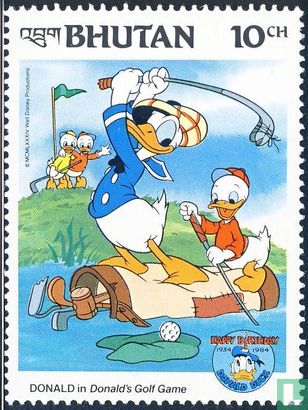 Donald's golf game