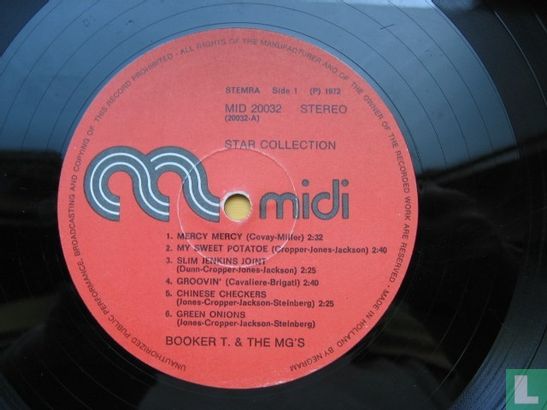 Booker T and The MG's  Star Collection - Afbeelding 3