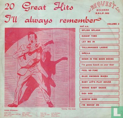 20 great hits I'll always remember volume 2 - Afbeelding 1