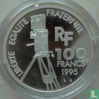 Frankrijk 100 francs 1995 (PROOF) "Jean Renoir" - Afbeelding 1