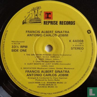 Francis Albert Sinatra & Antonio Carlos Jobim - Image 3