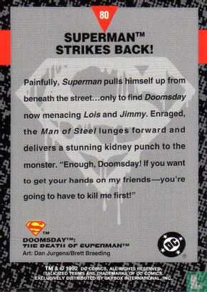 Superman Strikes Back! - Afbeelding 2