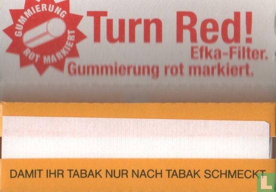 Efka - Cigarettenpaper - Turn red - Image 2