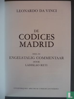 De Codices Madrid   - Afbeelding 3
