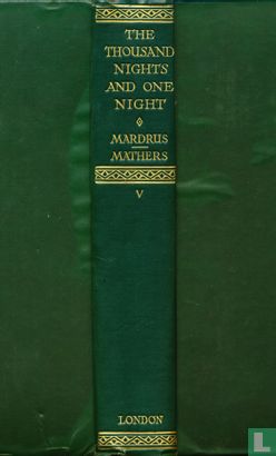 The book of the thousand nights and one night - Afbeelding 1