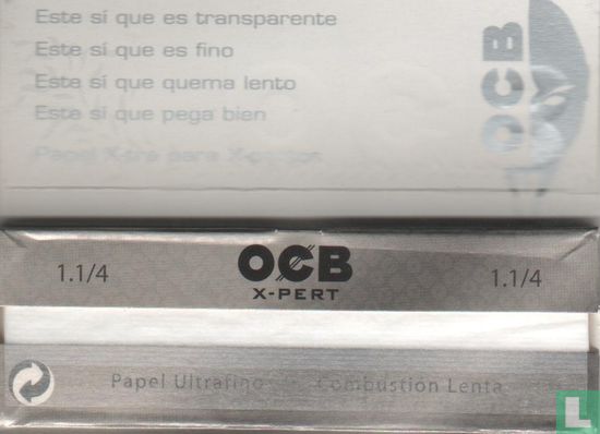 OCB 1 1/4 size Silver X - Pert  - Image 2