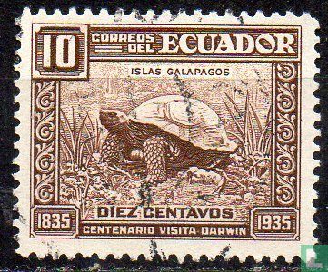 Centième anniversaire de la visite de Darwin aux îles Galápagos.