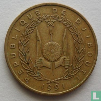 Dschibuti 10 Franc 1991 - Bild 1