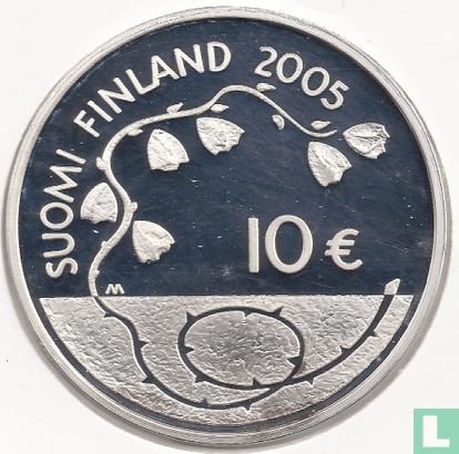 Finland 10 euro 2005 (PROOF) "60 years of peace in Europe" - Image 1