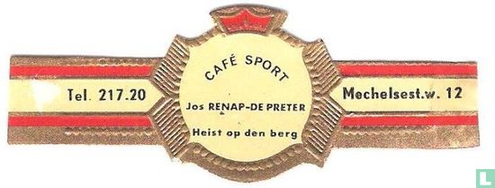Café Sport Jos Renap-de Preter Heist op den Berg - Tel. 217.20 - Mechelsest.w. 12 - Afbeelding 1