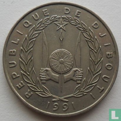 Dschibuti 100 Franc 1991 - Bild 1