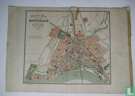 Nieuw Plan van de stad Rotterdam
