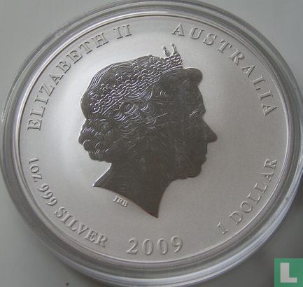 Australia 1 dollar 2009 (PROOF - type 1) "Year of the Ox" - Image 1