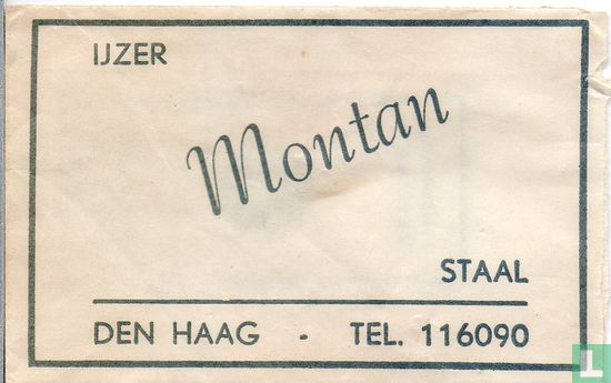 IJzer Montan Staal - Afbeelding 1