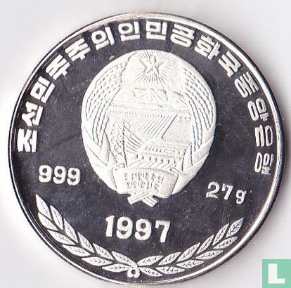 Nordkorea 5 Won 1997 (PP) "1998 Winter Olympics in Japan" - Bild 1