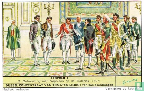 Ontmoeting met Napoleon op de Tuileries (1807)