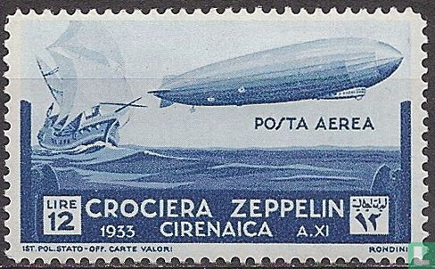 Airship flight of the "Graf Zeppelin"