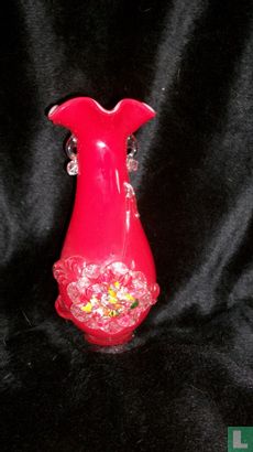 Vase Murano rouge - Image 1