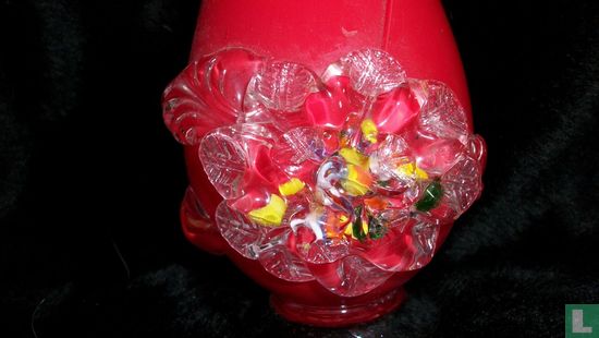 Vase Murano rouge - Image 2