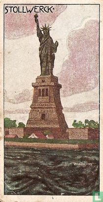 Die Freiheit-Statue bei New-York.