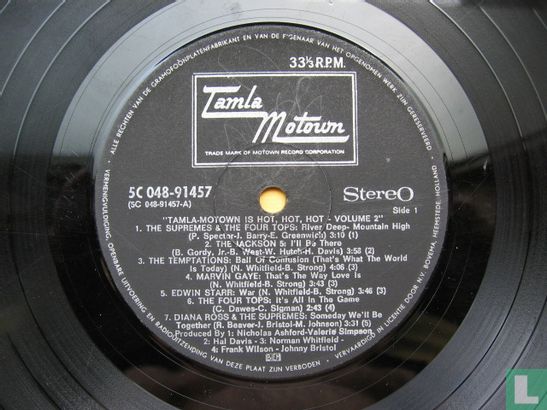 Tamla Motown = Hot, Hot, Hot Vol 2 - Image 3