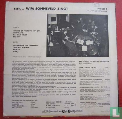 Ssst... Wim Sonneveld zingt - Image 2