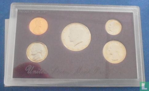 Vereinigte Staaten KMS 1990 (PP - 5 Münzen) - Bild 1