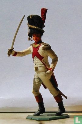 Officier, Grenadiers Hollandais, 1810-1814  - Afbeelding 1