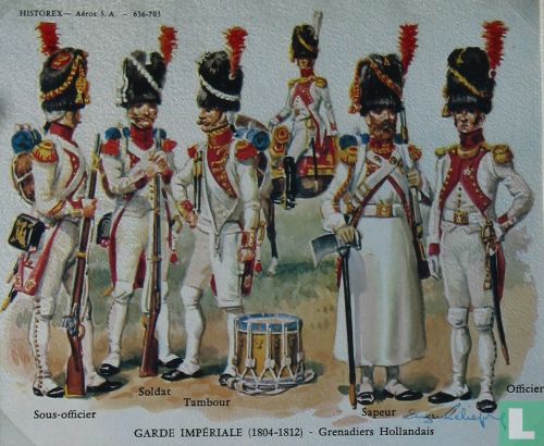 Offizier, Grenadier Hollandais, 1810-1814  - Bild 3
