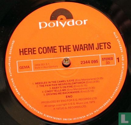 Here Come The Warm Jets - Bild 3