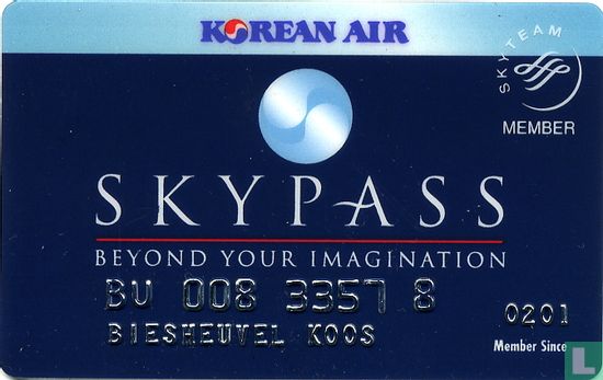 Korean Air - 2001 Skypass