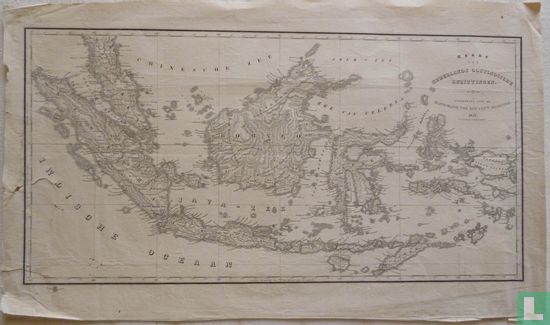 Kaart van Nederlands Oostindische Bezittingen