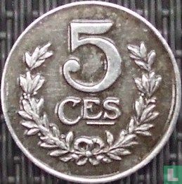 Luxemburg 5 centimes 1922 - Afbeelding 2