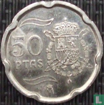 Spanje 50 pesetas 1999 - Afbeelding 2
