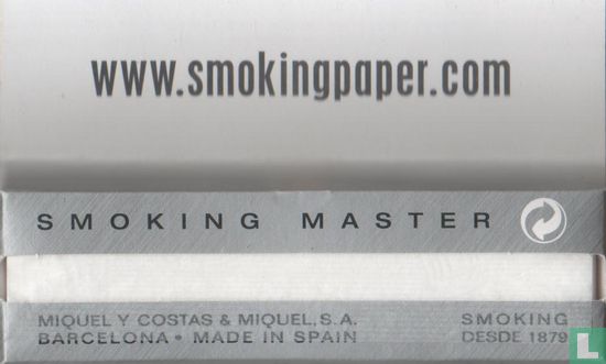 Smoking 1 1/4 size Silver Master  - Image 2