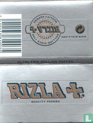 Rizla + Double Booklet Silver ( Ultra Thin grijs.)  - Afbeelding 1