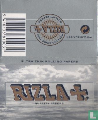 Rizla + Double Booklet Silver ( Ultra Thin.)  - Afbeelding 1