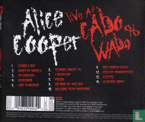 Live At Cabo Wabo '96 - Afbeelding 2