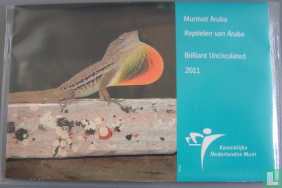 Aruba jaarset 2011 "Reptiles of Aruba" - Afbeelding 1