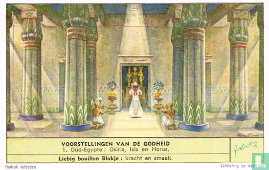 Oud-Egypte: Osiris, Isis en Horus