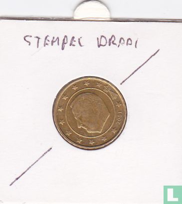 Belgique 10 cent 2001 (fauté) - Image 1