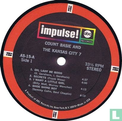 Count Basie and The Kansas City 7 - Image 3