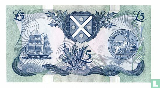 Scotland 5 pound 1984 - Image 2