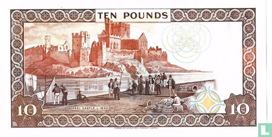 Isle Of Man 10 Pfund 1983 - Bild 2