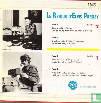 Le Retour D' Elvis Vol. 2 - Afbeelding 2