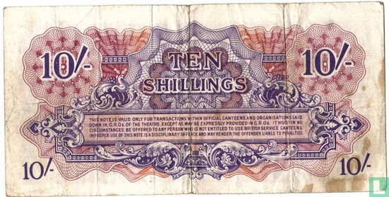 BAF. 10 shilling - Afbeelding 2