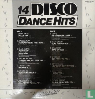 14 DISCO DANCE HITS - Afbeelding 2